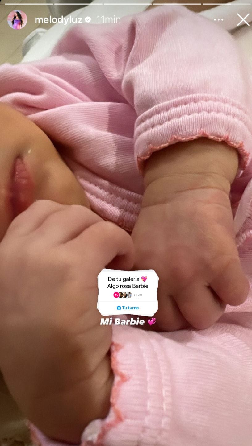 Venezia, la hija de Melody Luz y Alex Caniggia