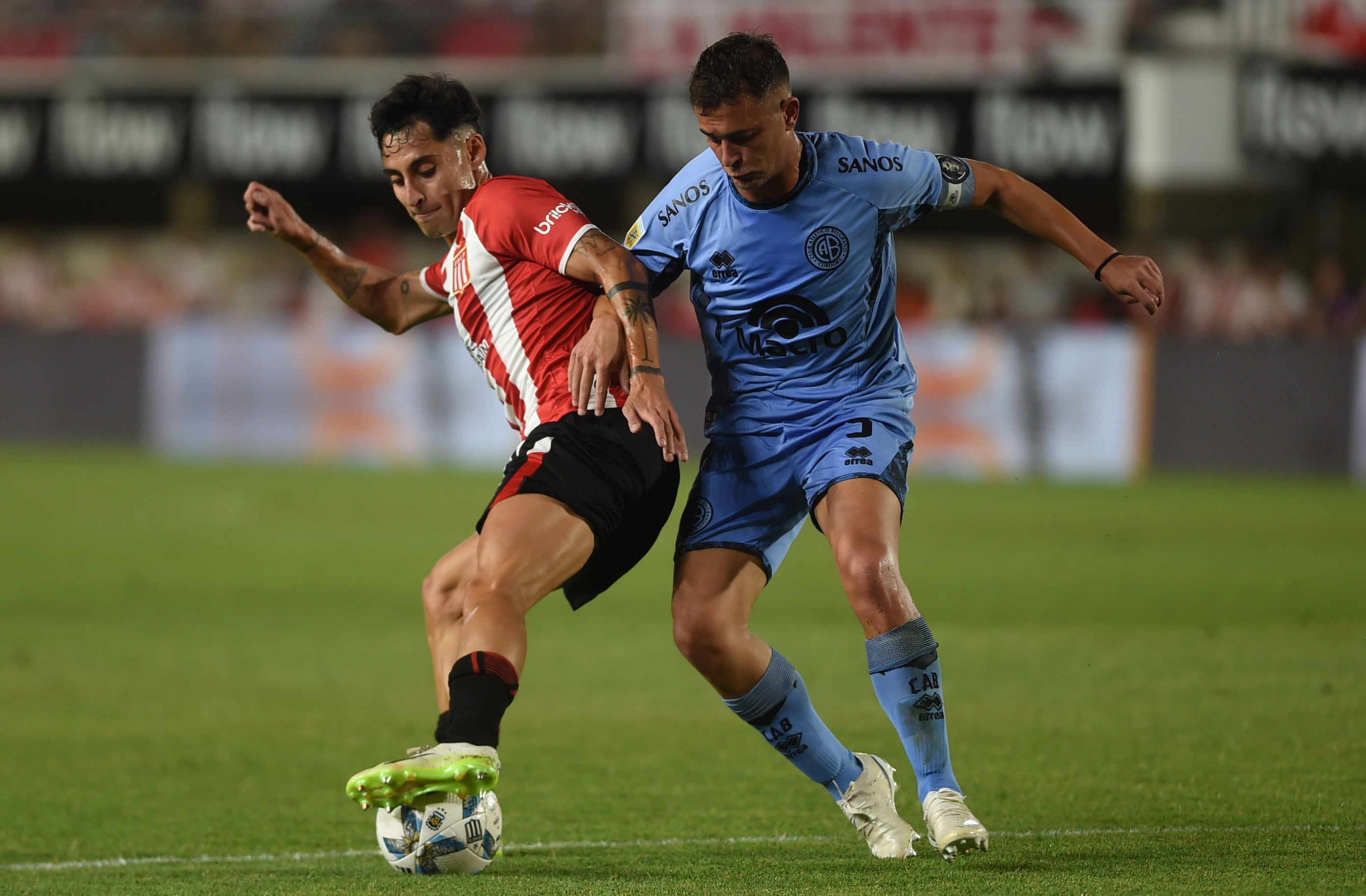 El capitán Santiago Longo de un Belgrano que tendrá su estrenó en la Copa de la Liga Profesional en Alberdi el miércoles ante San Lorenzo. (Fotobaires)