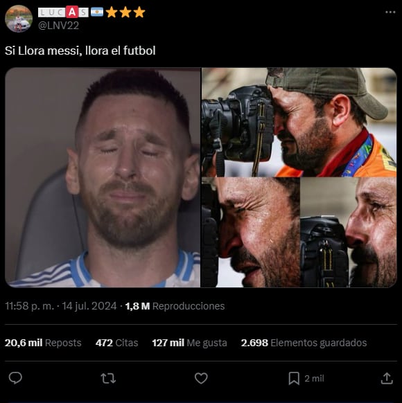 Los memes de la Selección Argentina tras conseguir el bicampeonato de la Copa América.