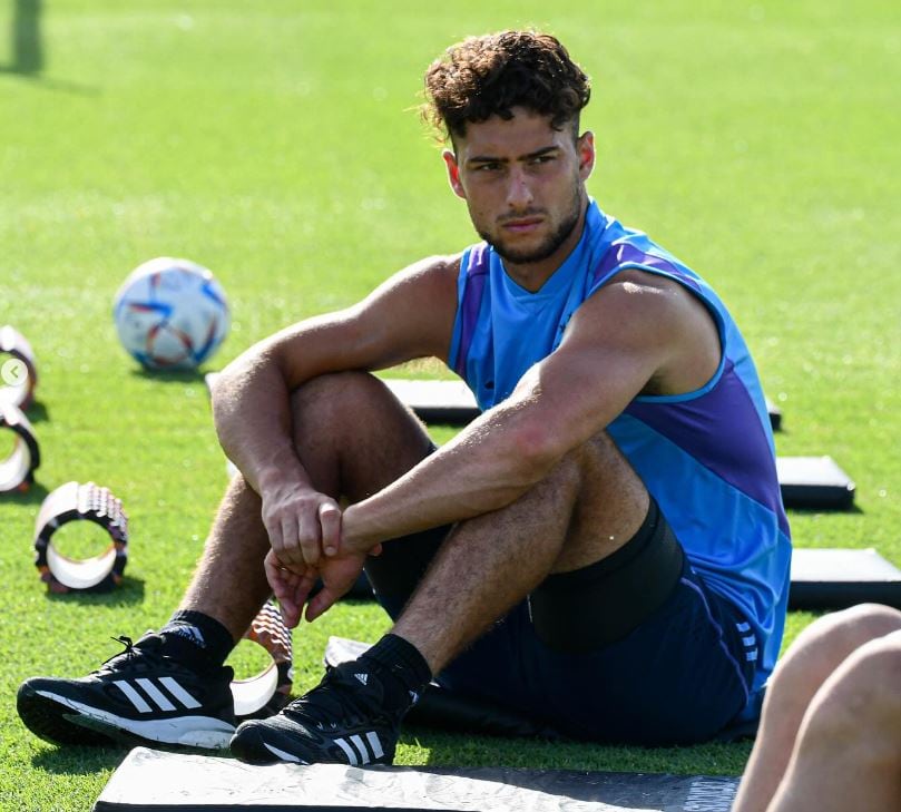 Marco Di Césare, en la Sub 23 que debuta esta noche en el pre Olímpico.