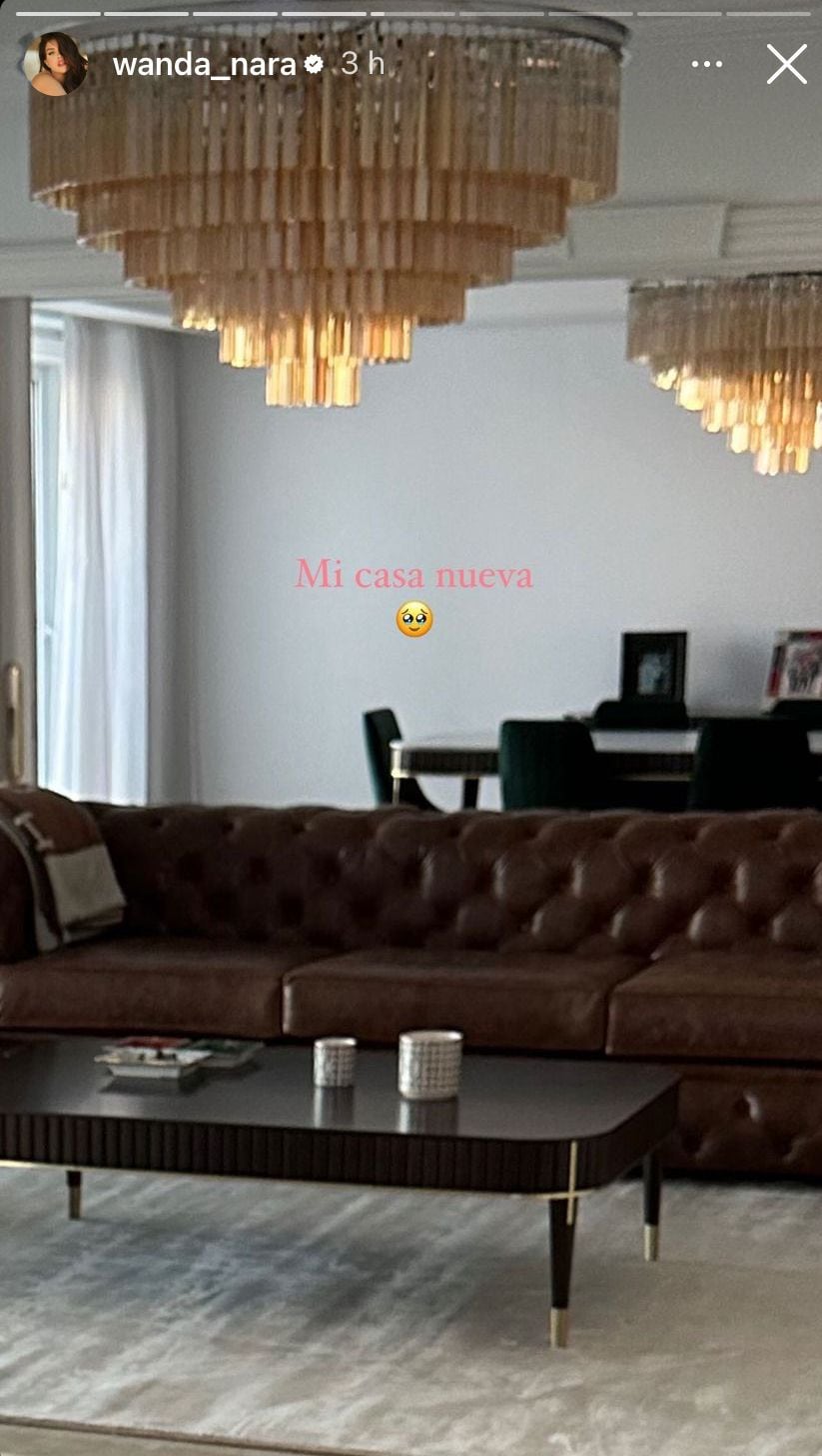 Wanda Nara y su nueva casa en el Chateau.