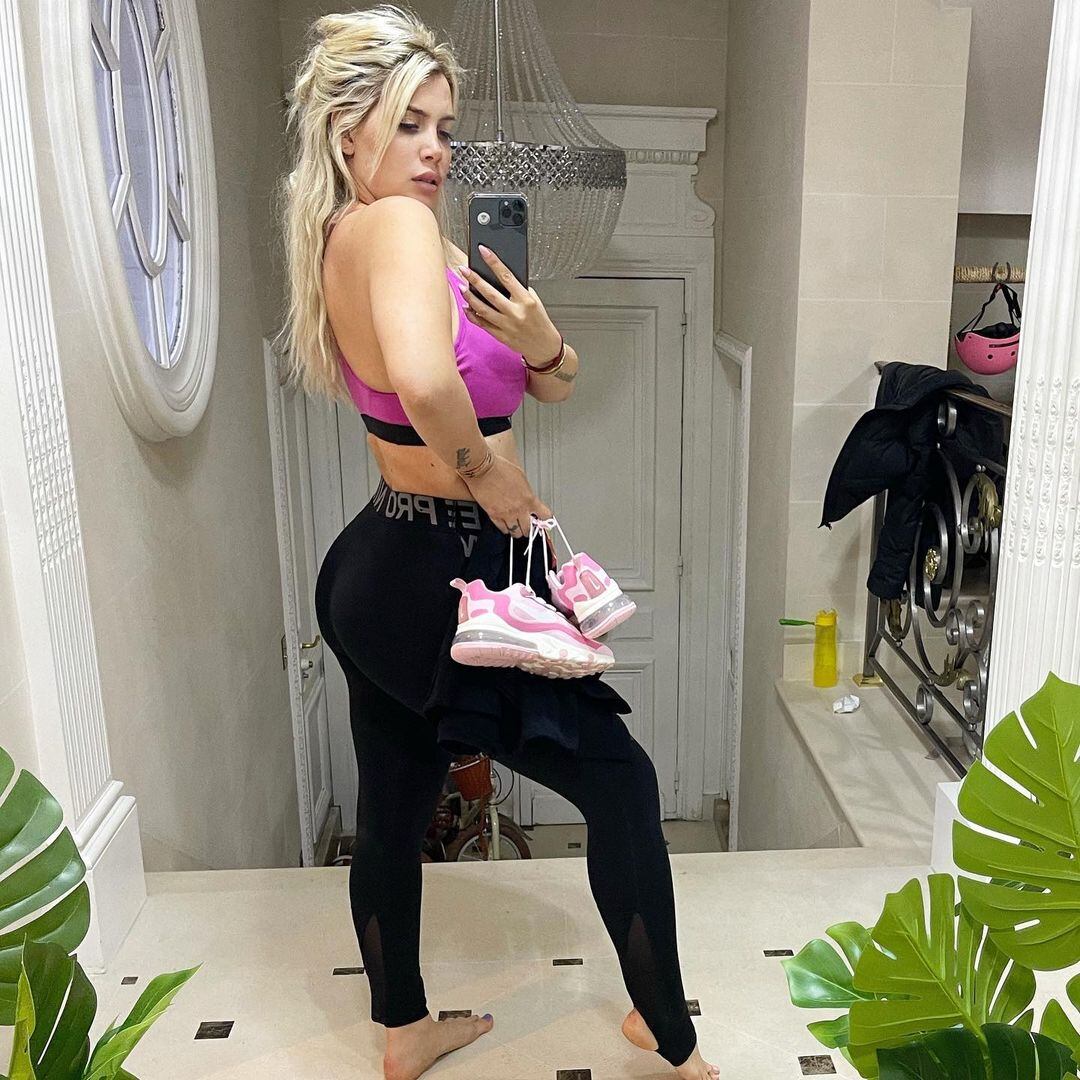 El particular estilo de Wanda Nara