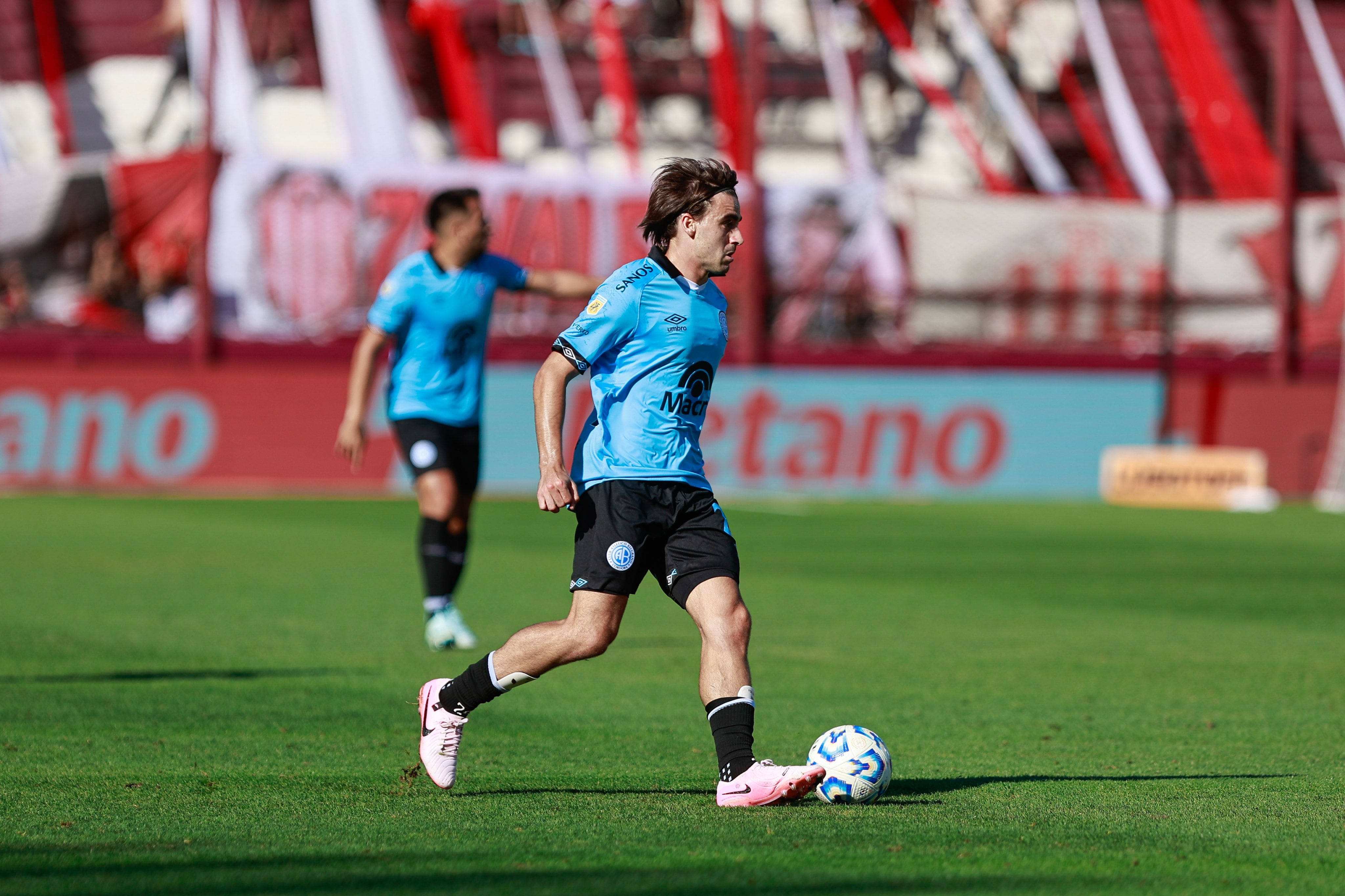 Belgrano en su partido ante Barracas. (Prensa Belgrano).