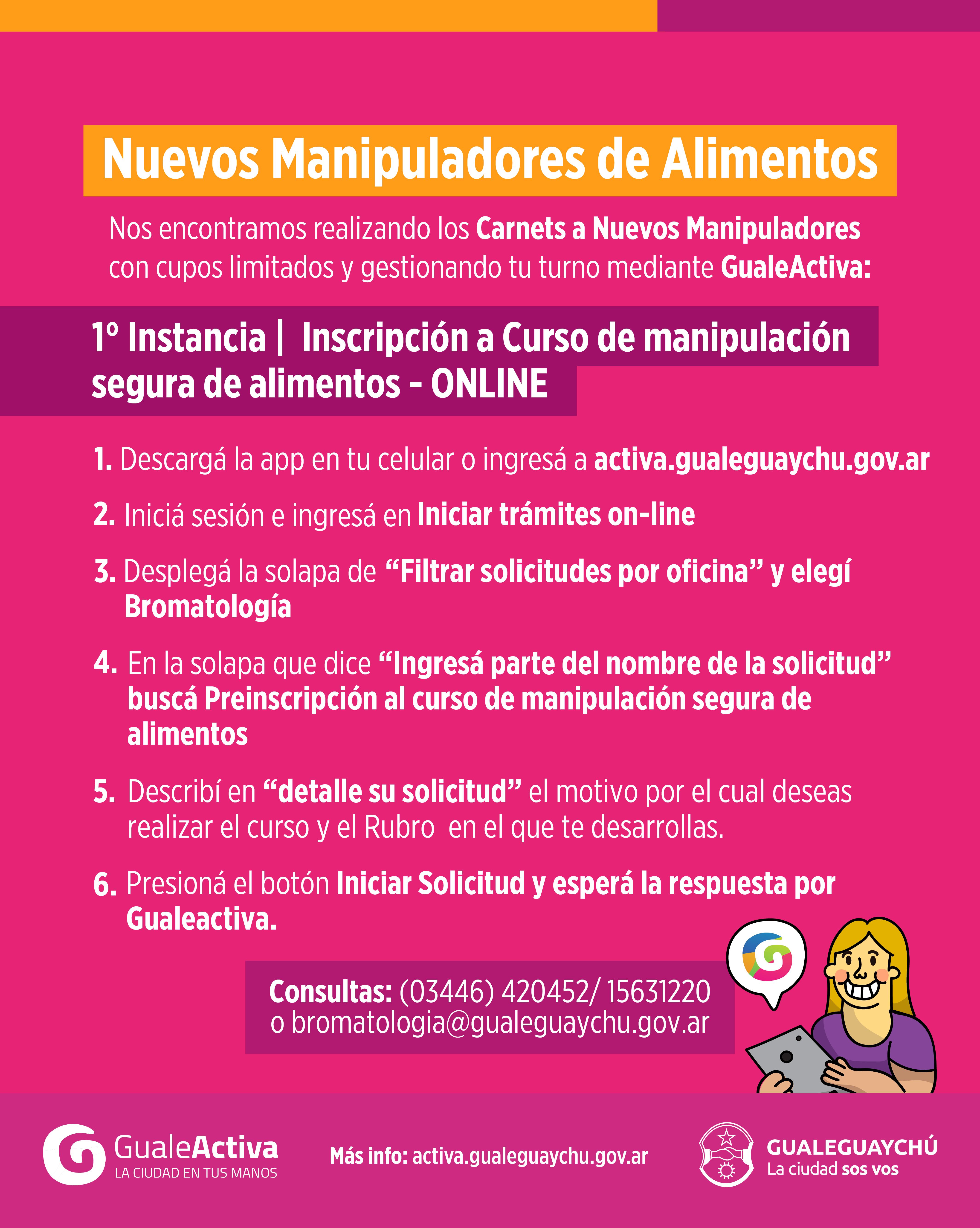 Manipulación de alimentos