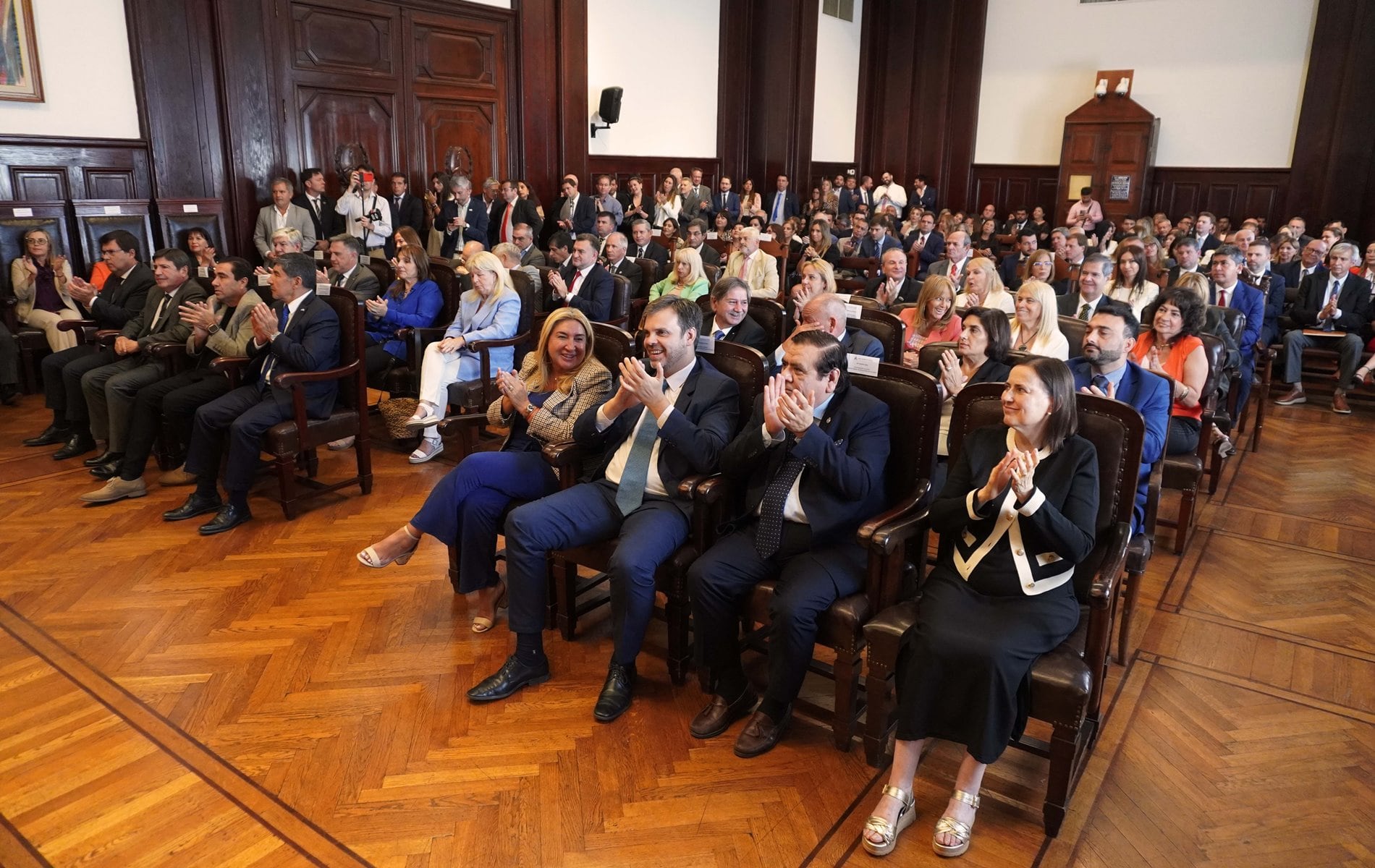 Destacó las mejoras en los tramites judiciales y en los dictados de sentencias