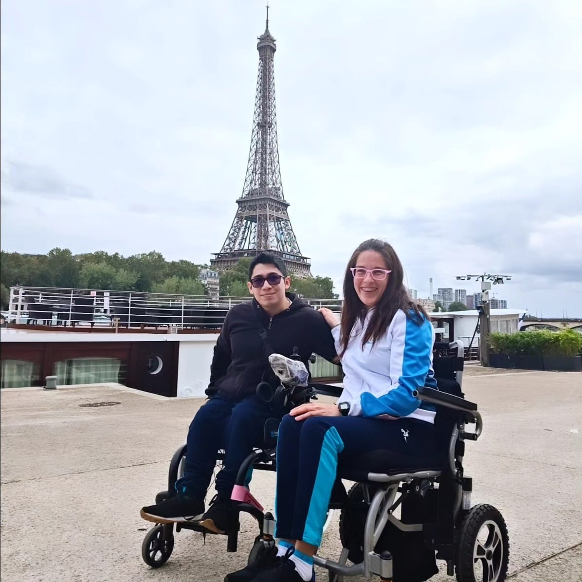 Elizabeth Noriega natación Arroyito en París