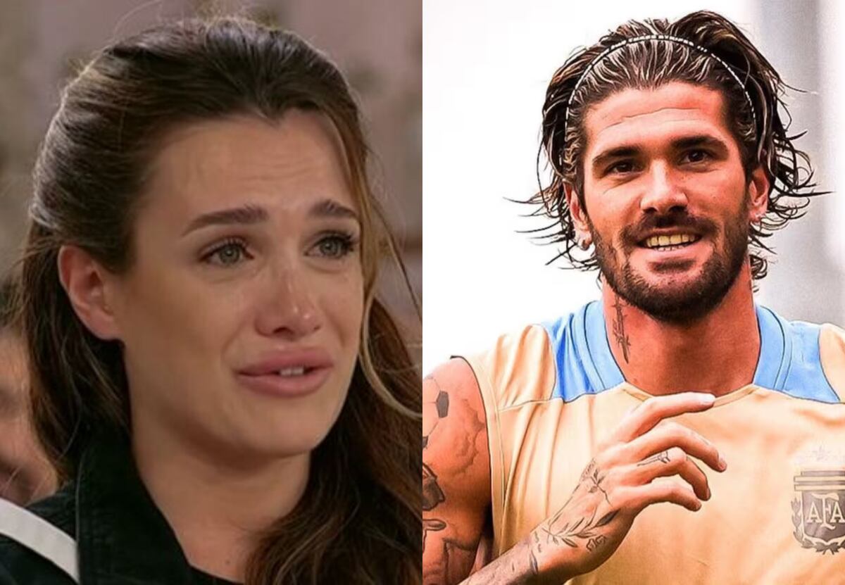 Cami Homs se cansó y rompió en llanto al hablar de la ausencia de Rodrigo De Paul como padre: “Siempre es mamá...”