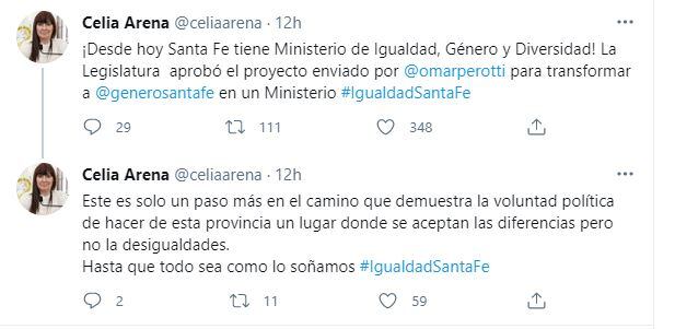 Santa Fe tienen Ministerio de Género