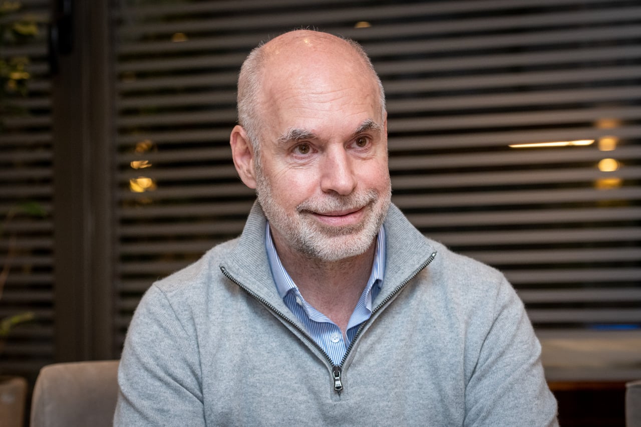 El jefe de gobierno de la ciudad autónoma de Buenos Aires Horacio Rodriguez Larreta, llegó a Mendoza para acompañar la candidatura de Alfredo Cornejo. 
 retrato

 Foto: Ignacio Blanco / Los Andes