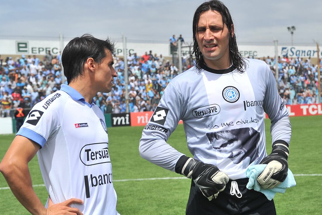 Farré y Olave, referentes del Belgrano más glorioso de los últimos años (Foto: Archivo / La Voz).