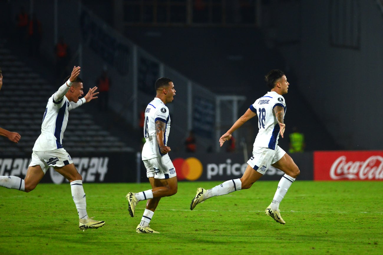 Talleres le ganó a São Paulo, en duelo por la primera fecha del Grupo B de la Copa Libertadores 2024. (Nicolás Bravo / La Voz)