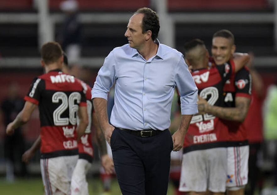 Rogerio Ceni al frente del Flamengo.