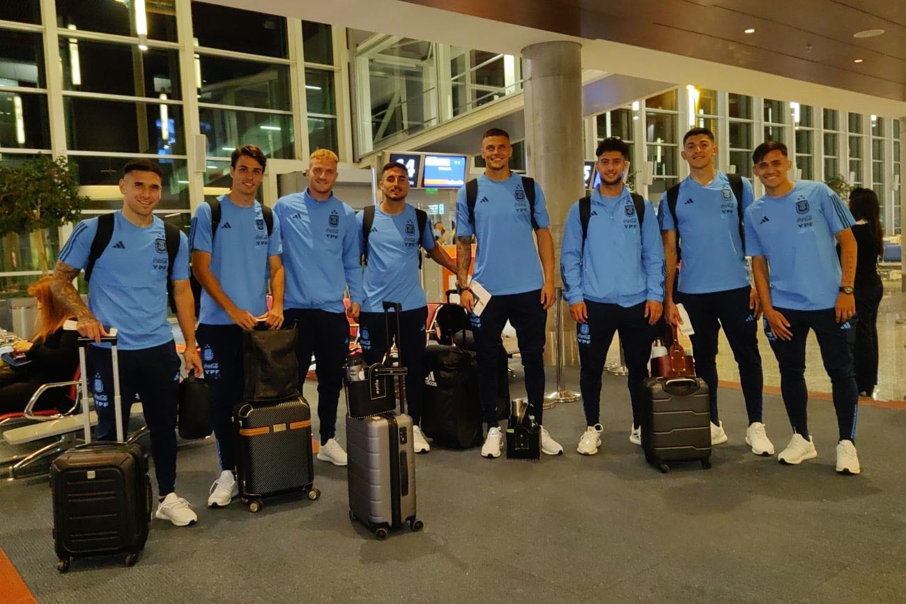 La selección Sub-23. (Prensa Selección argentina)