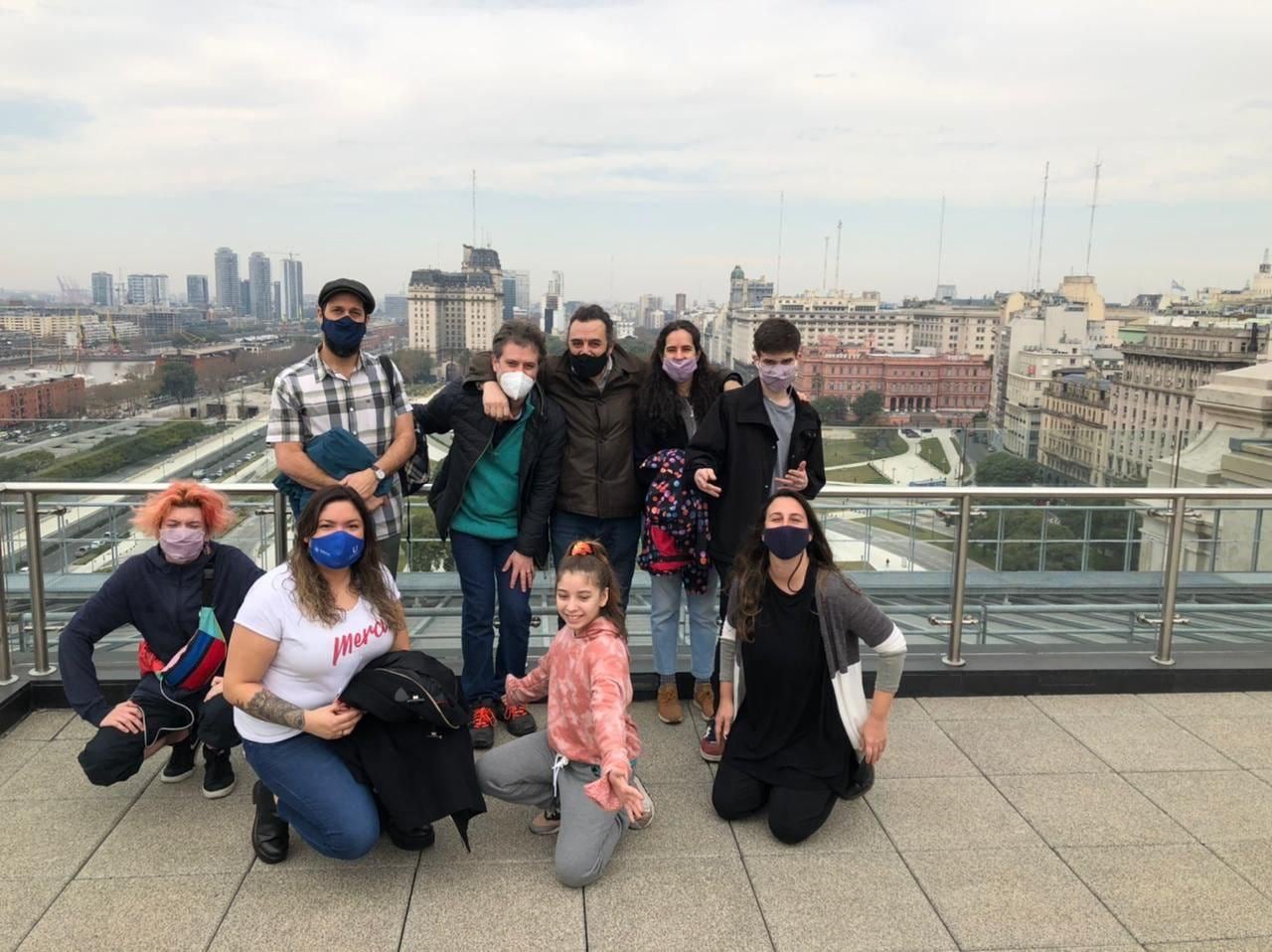 Visita al CCK. Miembros de escuelas Experimentales de Ushuaia recorrieron lugares históricos y culturales en Capital Federal.