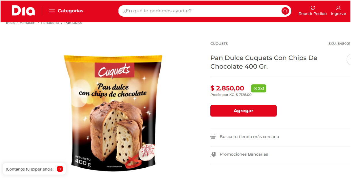 Dónde comprar el Pan dulce de supermercado más barato de Argentina: 3 opciones para la Navidad 2024