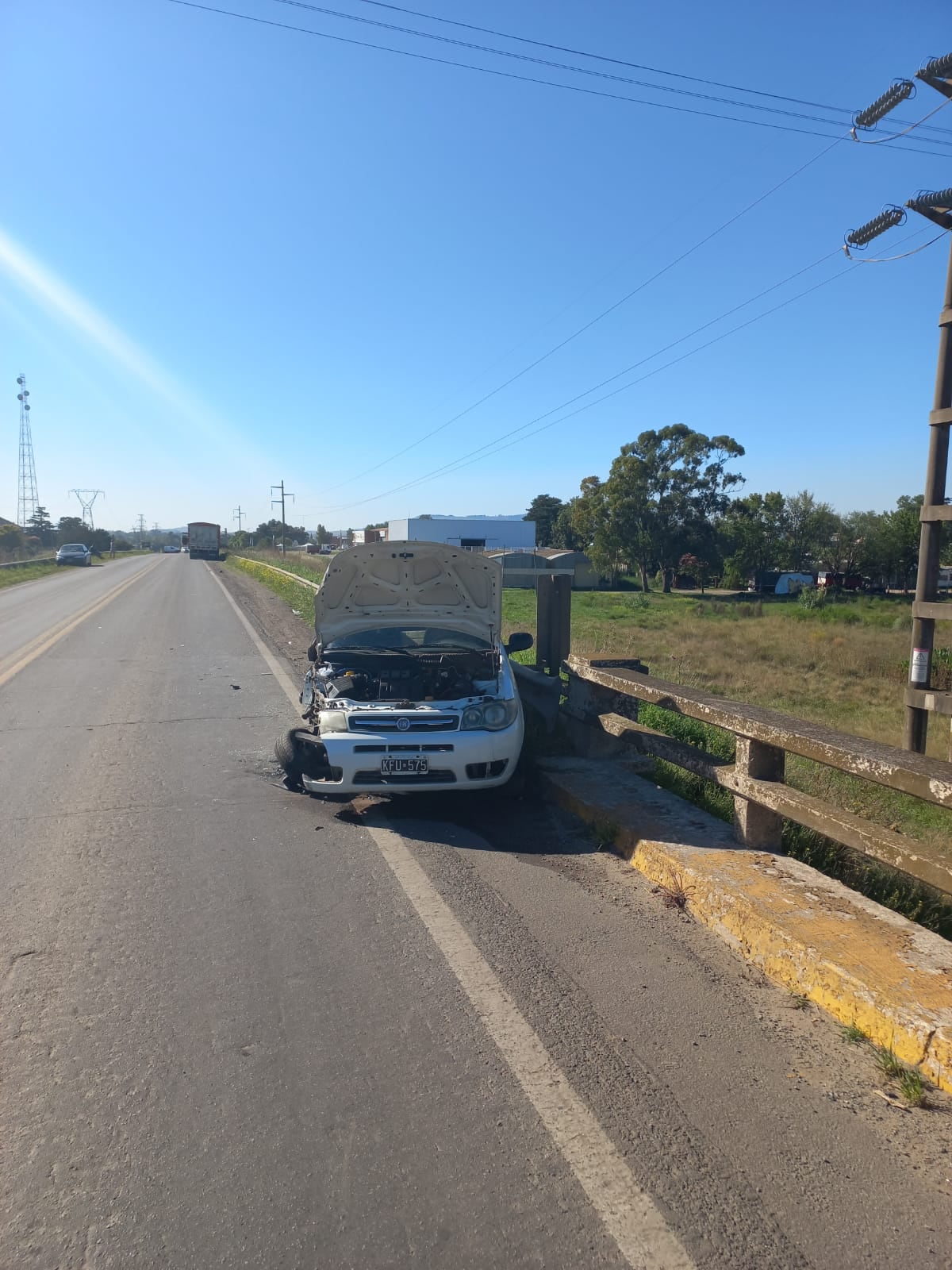 Así fue el grave accidente vial que se produjo en Tandil