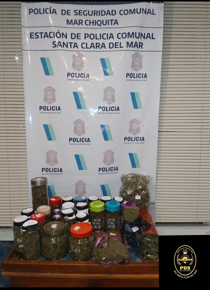 El operativo se originó por un robo ocurrido en la bicisenda que conecta Mar del Plata con Santa Clara.