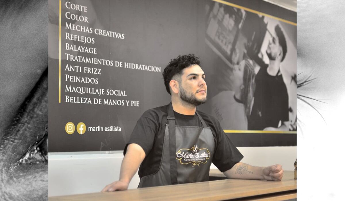 Martin Sosa, el estilista mercedino que quiere sumarse a Gran Hermano