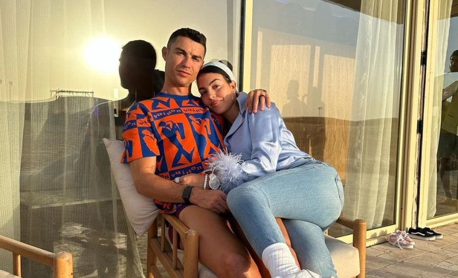 Georgina Rodríguez y Cristiano Ronaldo