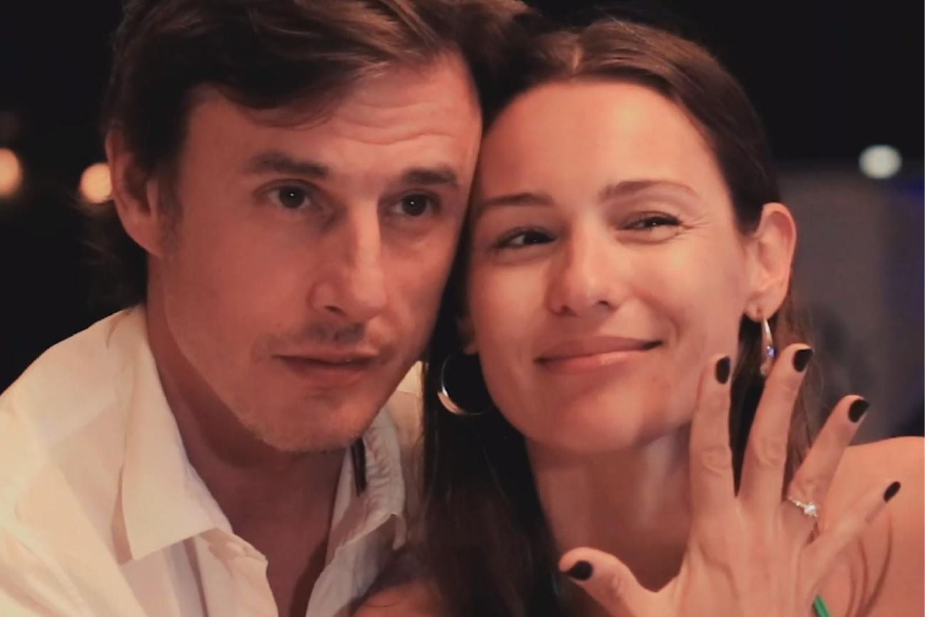 Pampita y Roberto García Moritán