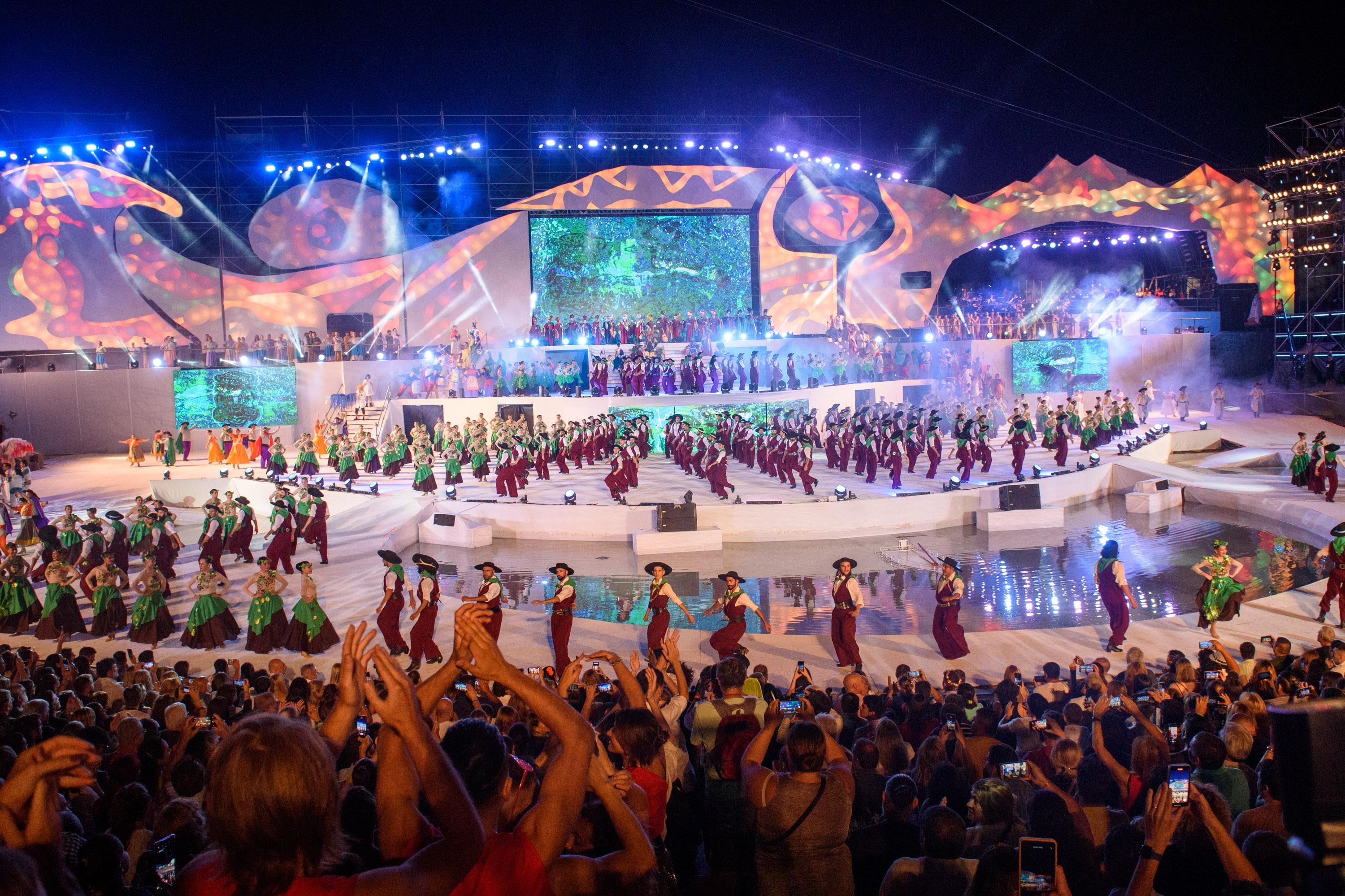 Fiesta Nacional de la Vendimia 2023, un clásico del país. / Foto: Prensa Gobierno