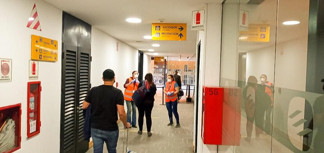 El Programa Cuidarnos TDF llegó al aeropuerto internacional de laciudad