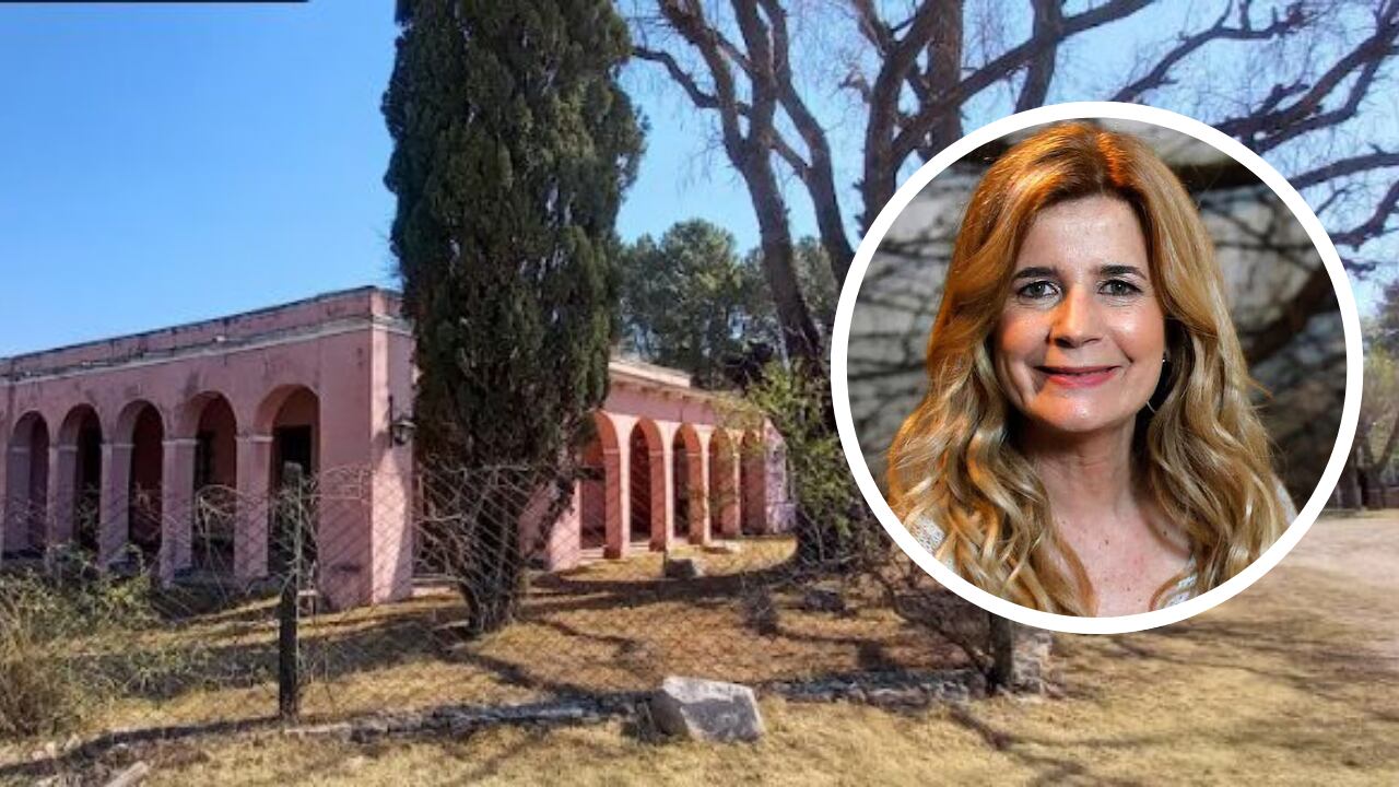 El alivio de Mercedes Ninci al ver que la casa de su infancia en Dolores se salvó del fuego.