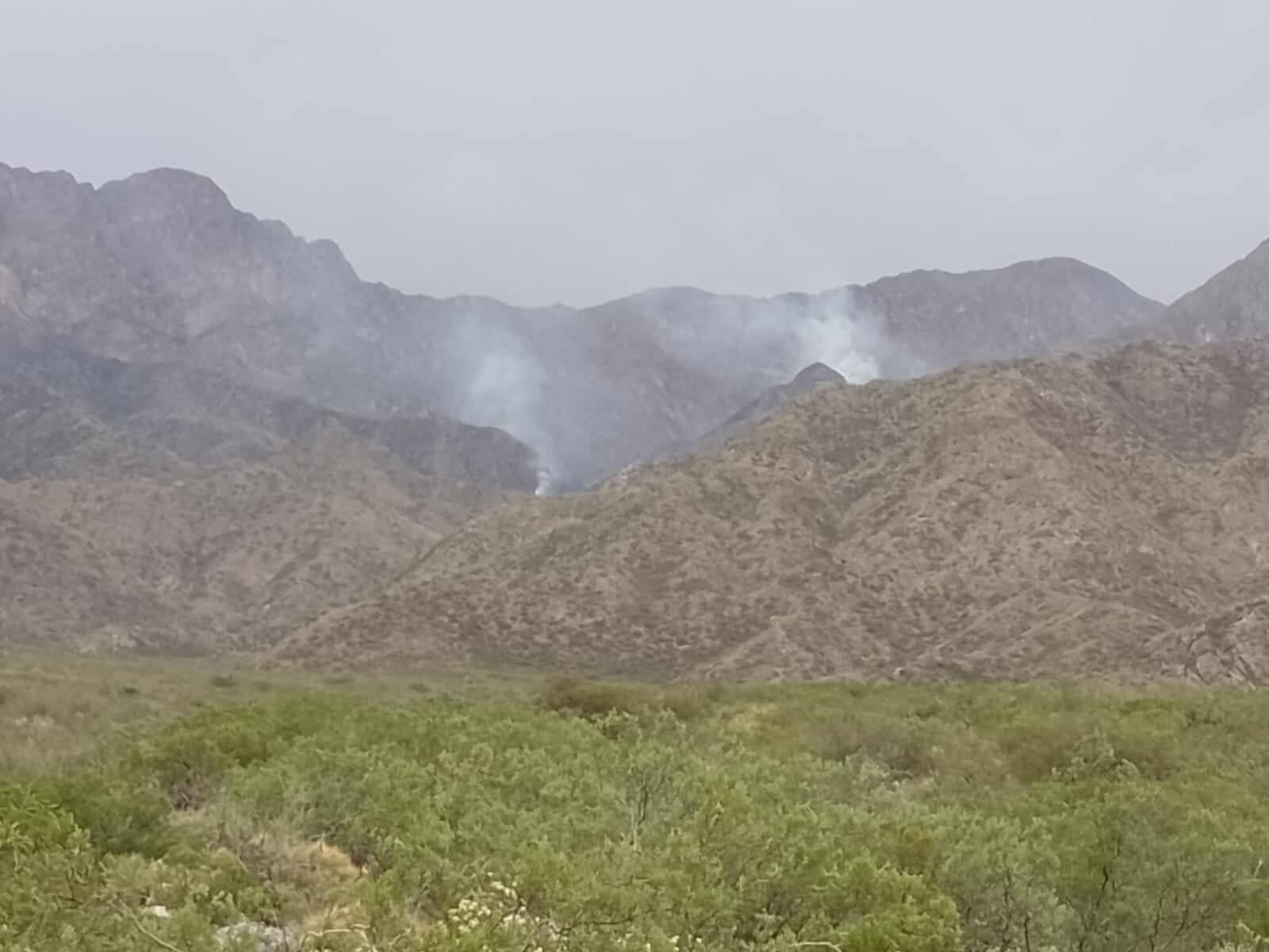 Incendio forestal en Villavicencio