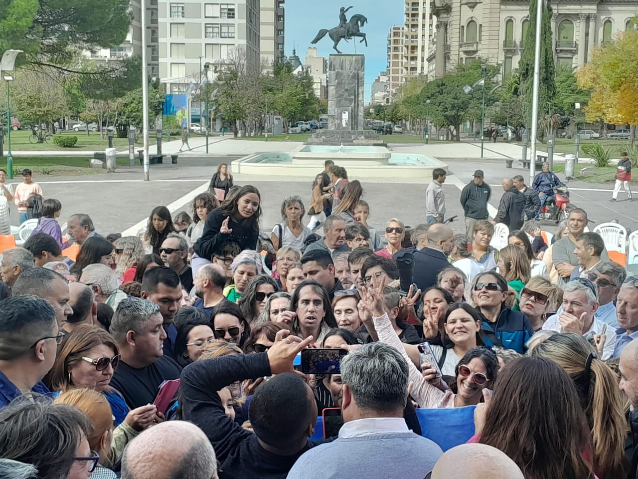 Axel Kicillof en Tres Arroyos