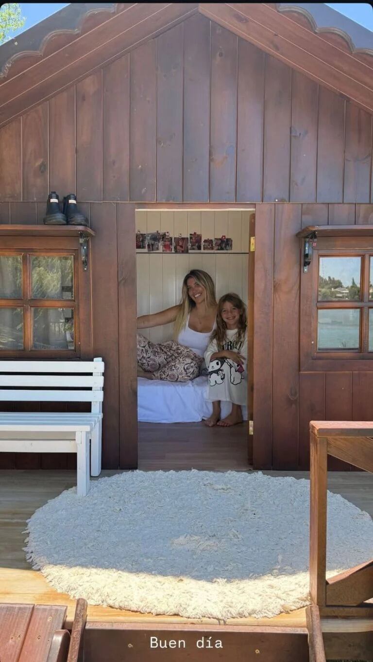 La mini casa de Isabella, la hija de Wanda Nara y Mauro Icardi