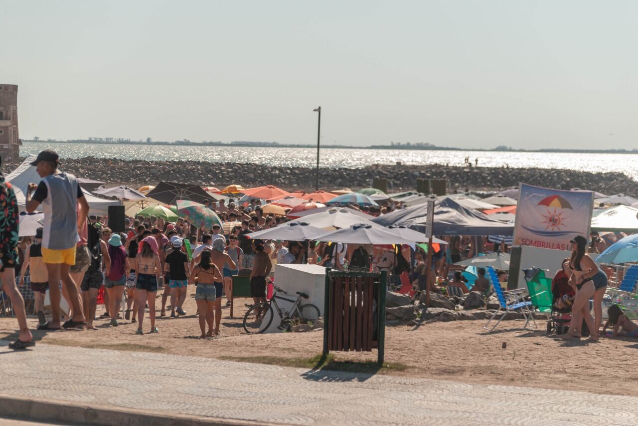 Playa de Miramar de Ansenuza, domingo 22 de noviembre.