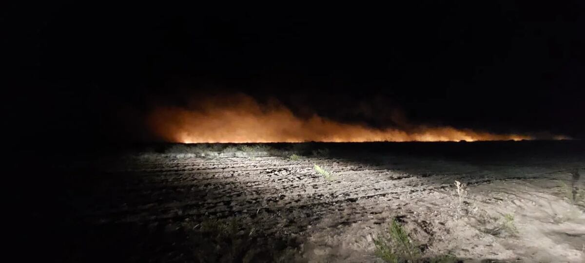 Irresponsabilidad total: apagó mal el cigarrillo y provocó un enorme incendio en Chubut