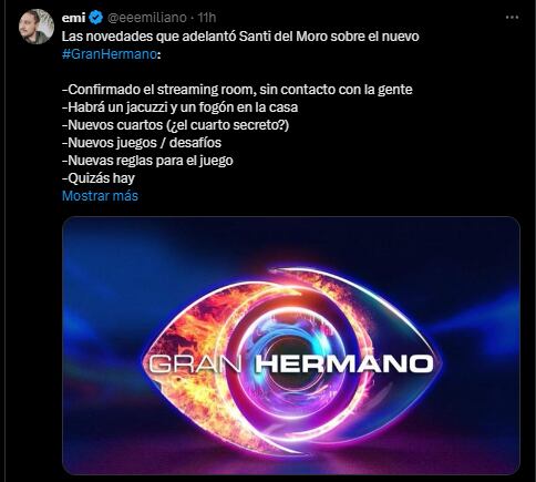 Los cambios que vendrán en Gran Hermano