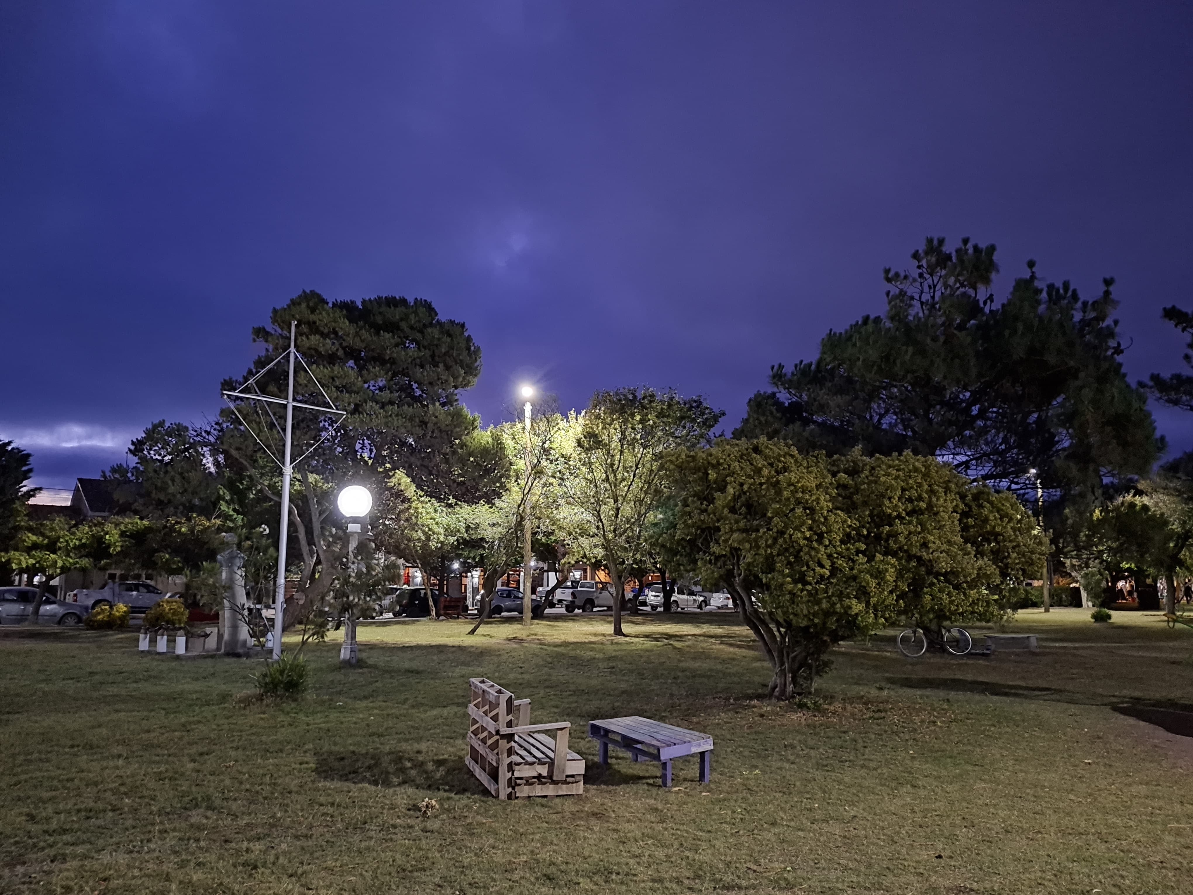 Se inauguraron las luces led en Claromecó y Dunamar