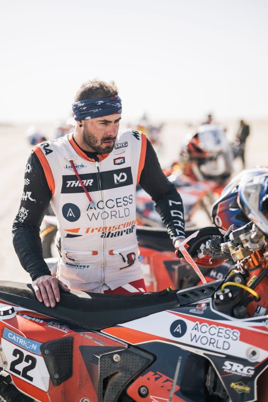 El sudafricano Michael Docherty dió la sorpresa en Motos, quedándose con la victoria en la décima etapa del Dakar 2025.