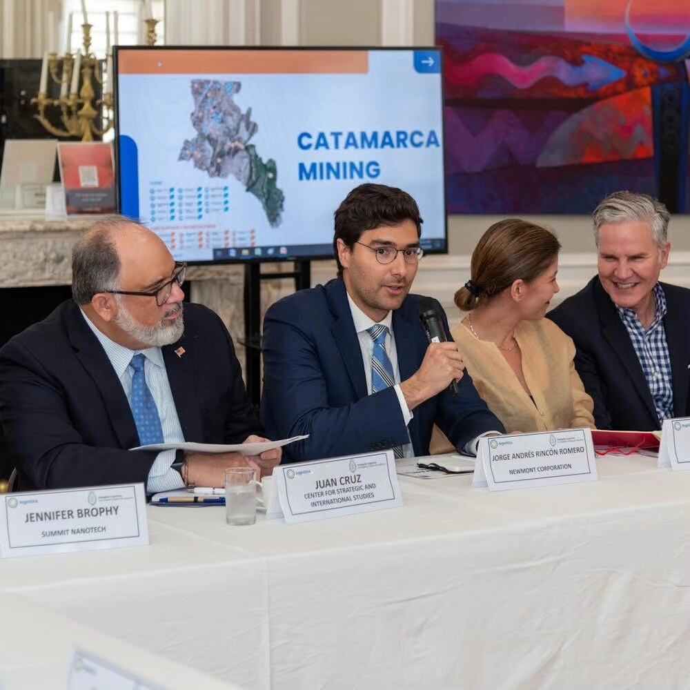 Catamarca presentó su potencial minero en la Embajada Argentina en Washington