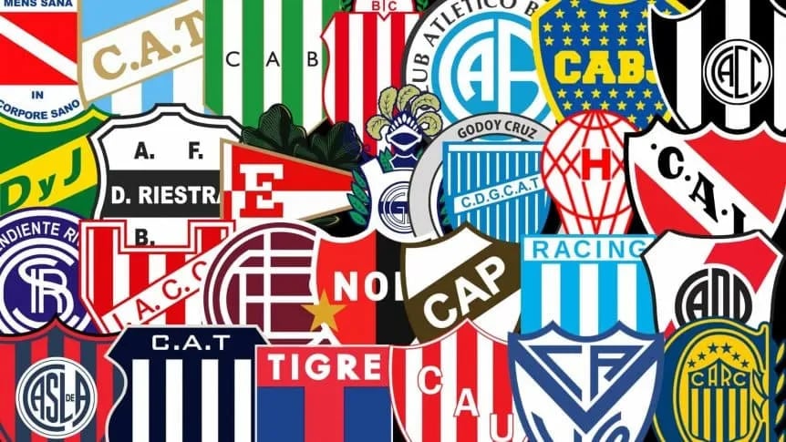 Equipos de la Liga Profesional de Argentina.