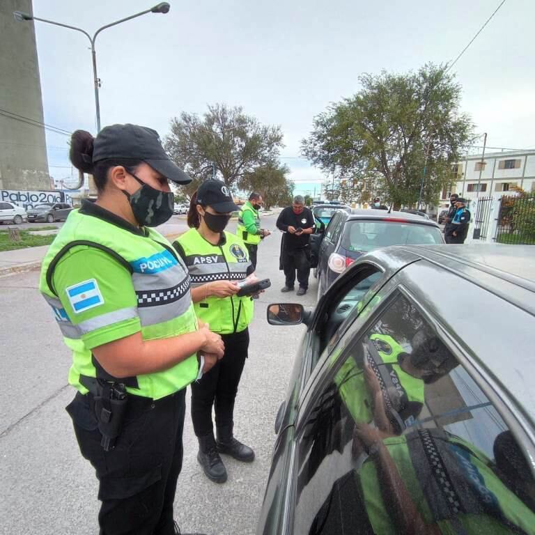 se llevaron adelante controles en toda la provincia.