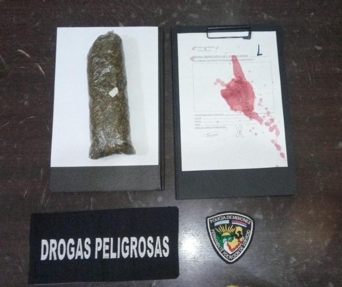 Un joven detenido por venta de droga en Campo Grande.