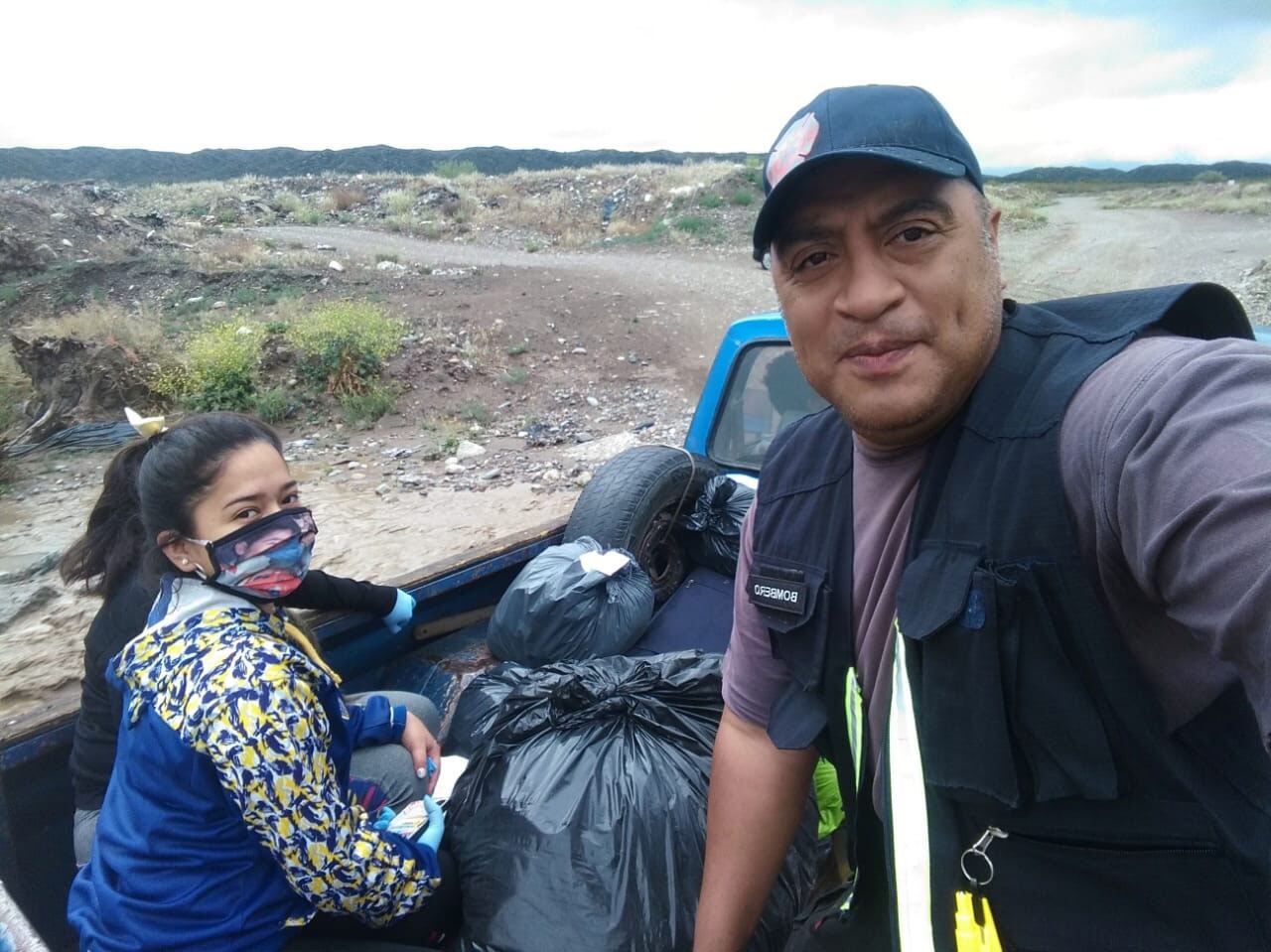 Cruzada navideña para ayudar a familia que vive en un basural.
 