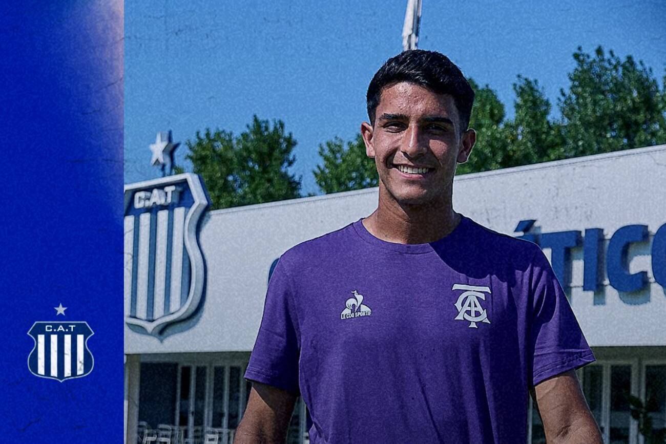 Joaquín Mosqueira, refuerzo de Talleres. (Prensa Talleres)