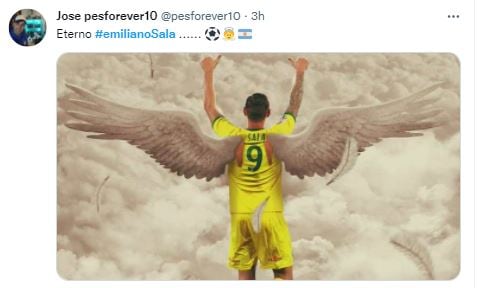 En las redes sociales se recordó a Emiliano Sala, a tres años de su muerte.