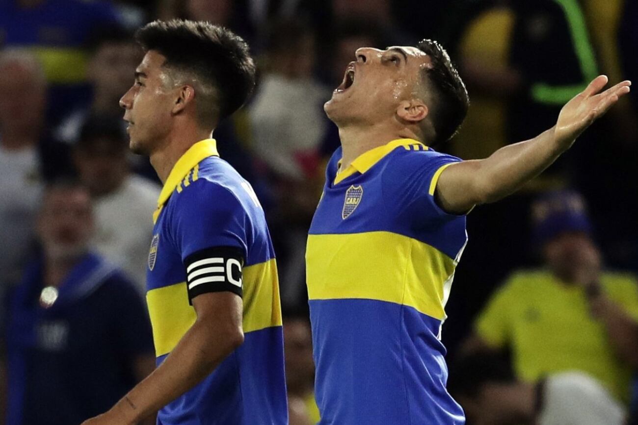 La azul y oro, la camiseta titular de Boca.