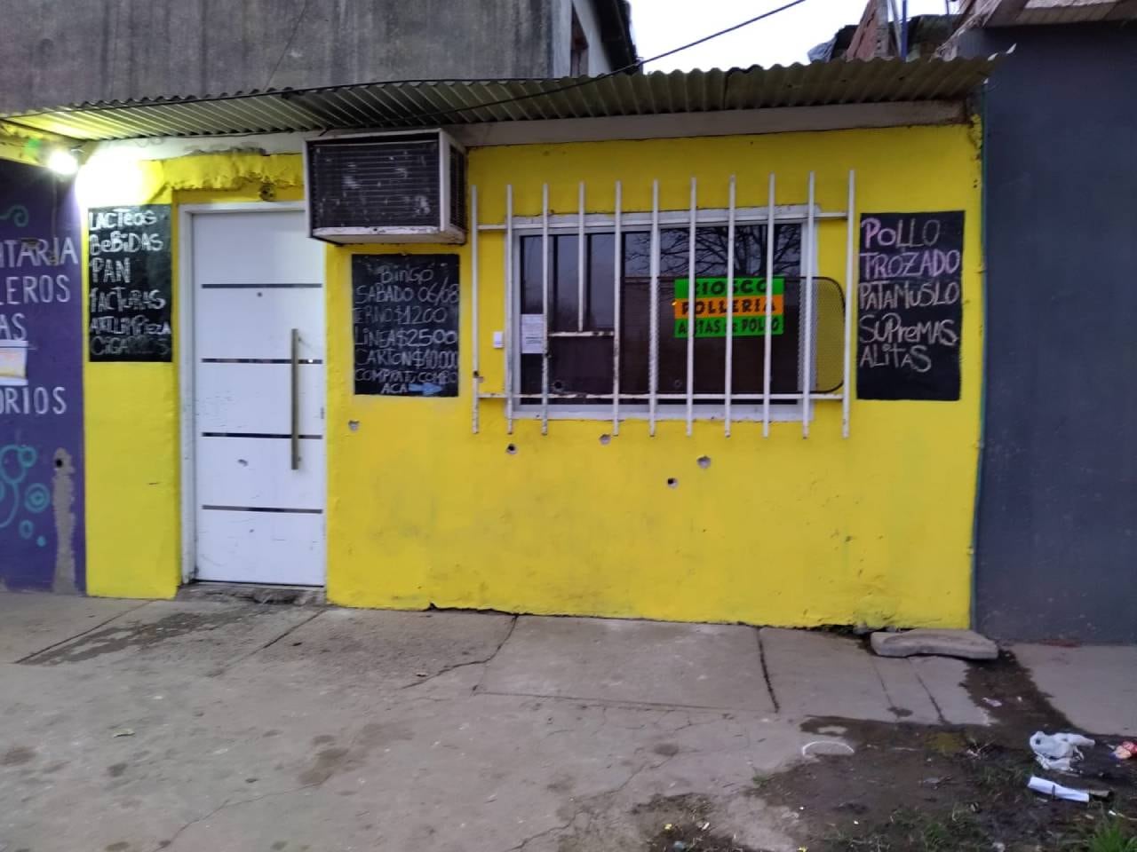 En la casa de Zoe también funcionaba un kiosco.