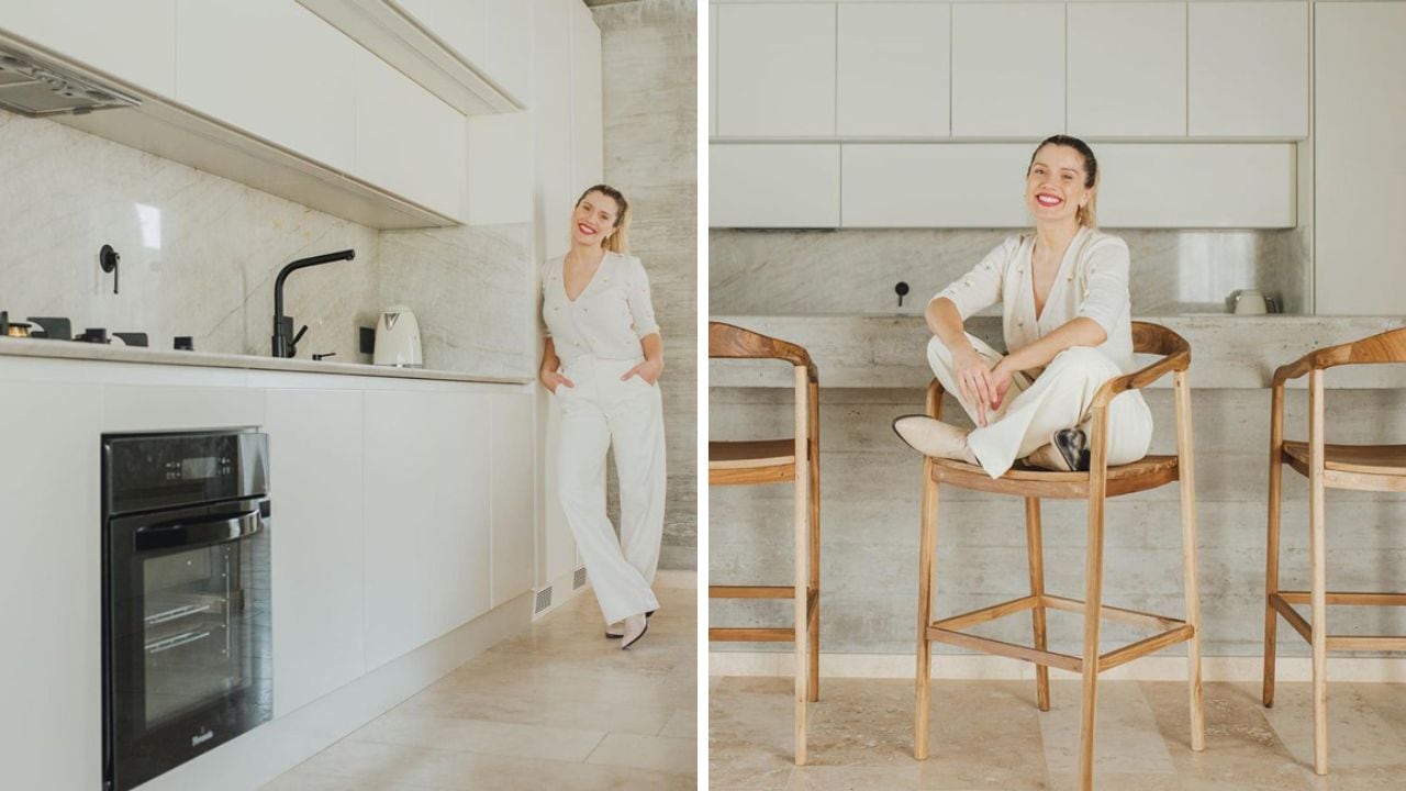 Así es la cocina de Laurita Fernández.