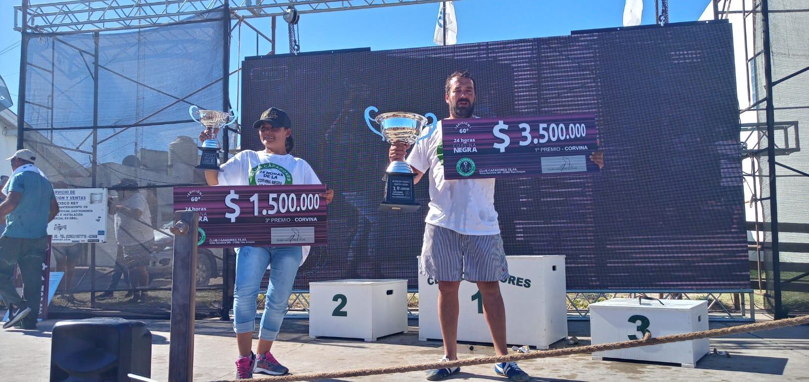 Paolo Bisso es el ganador de Las 24 Horas de la Corvina Negra