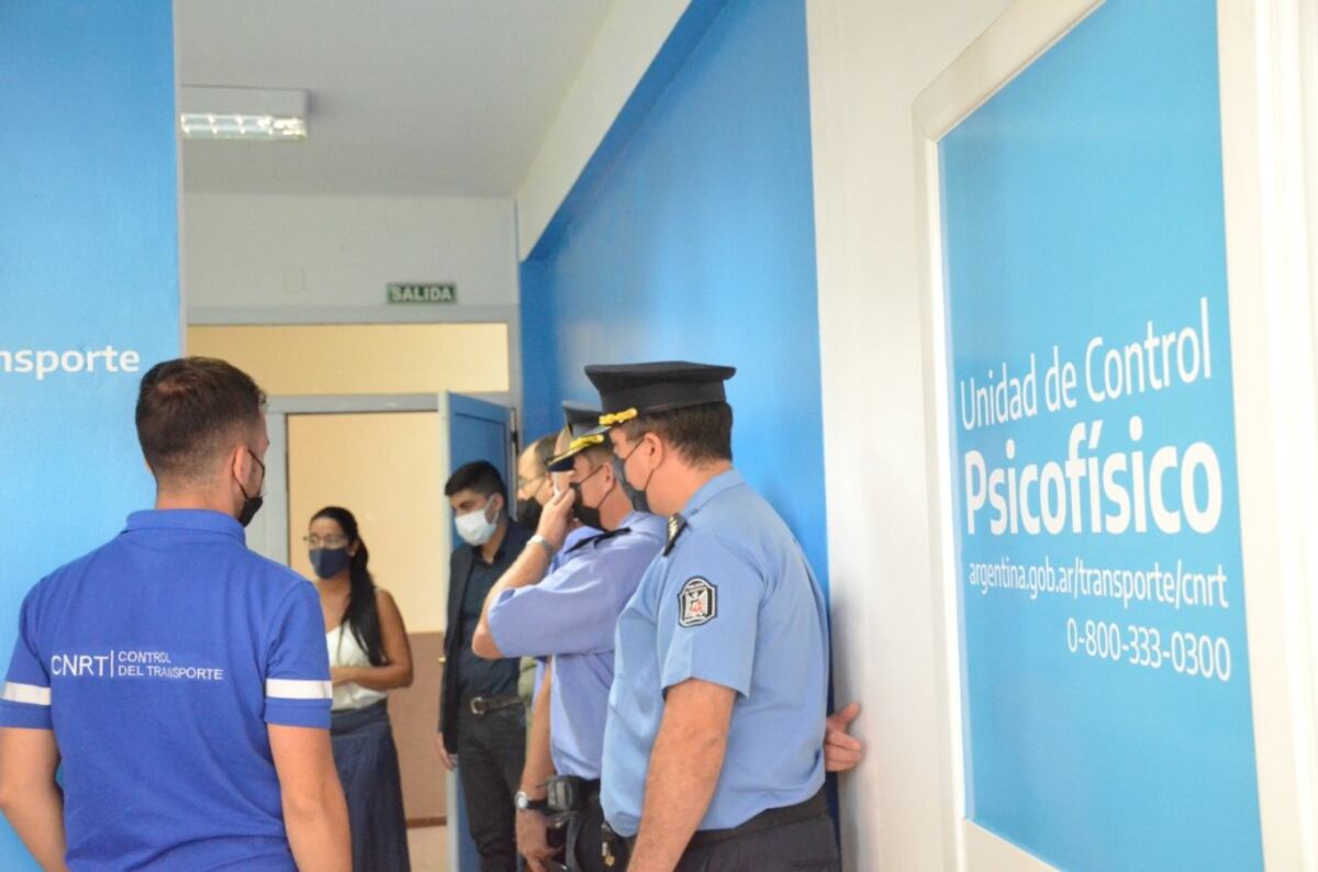 Comenzó a funcionar la unidad de control físico y psicológico de choferes de larga distancia