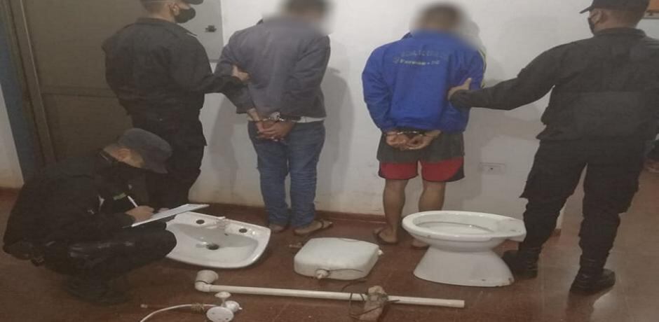 Detuvieron a dos jóvenes involucrados en un robo. Policía de Misiones