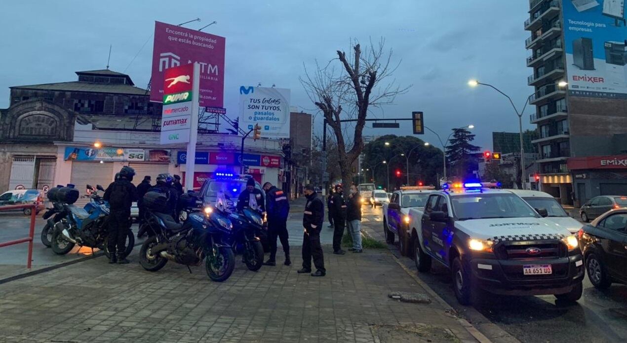 La Policía puso en marcha los controles junto a inspectores municipales.