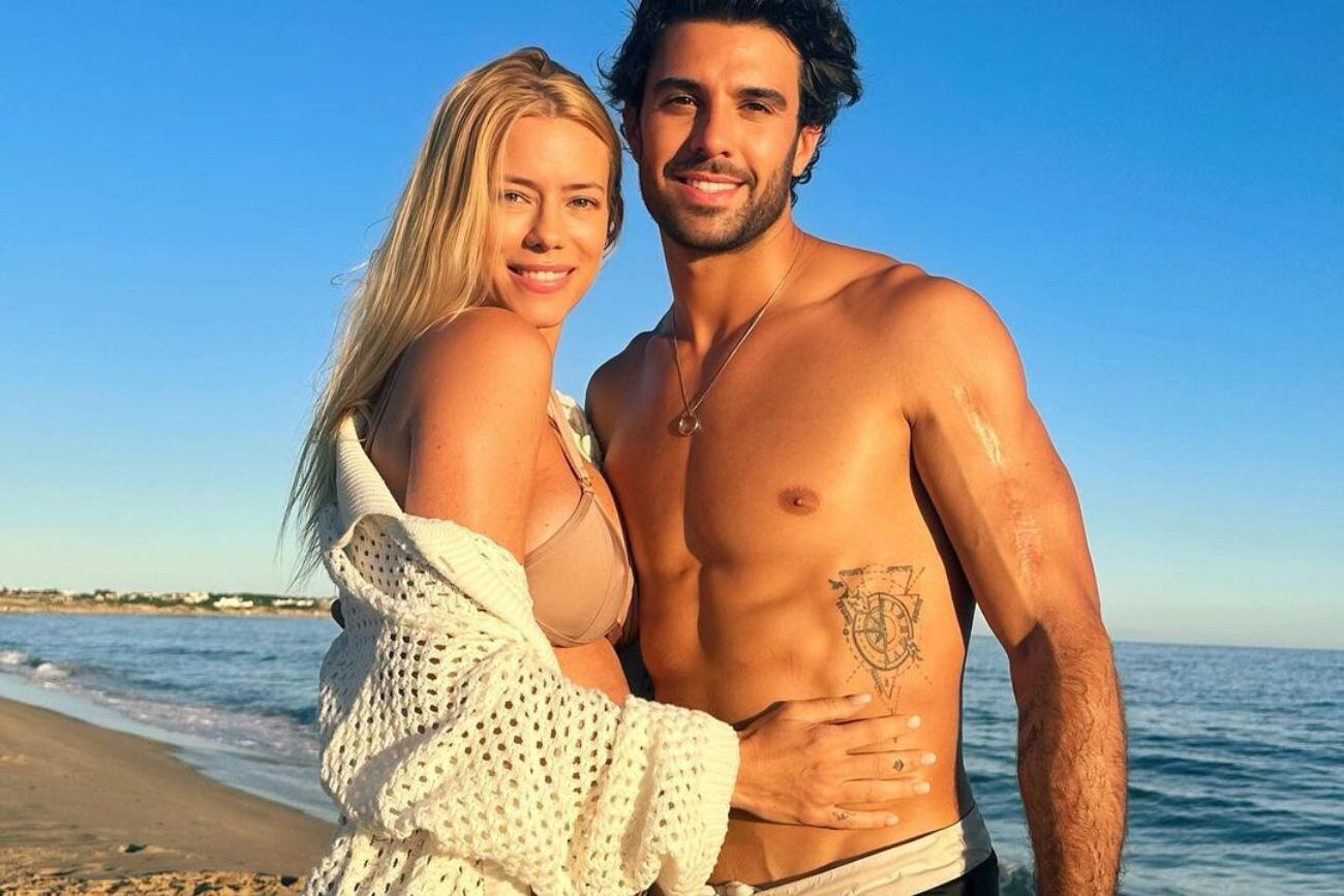 Nicole Neumann y Manu Urcera tendrán un varón. Gentileza Instagram.